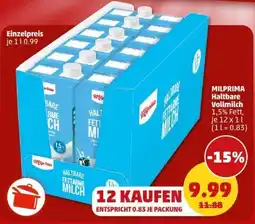 PENNY MILPRIMA Haltbare Vollmilch Angebot