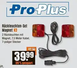 V Baumarkt Pro-Plus Rückleuchten-Set Magnet Angebot