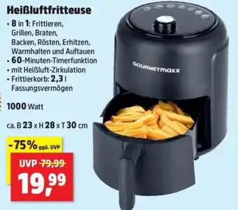 Thomas Philipps Heißluftfritteuse GOURMETmaxx Angebot