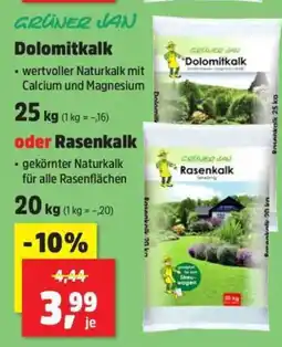 Thomas Philipps GRÜNER JAN Dolomitkalk oder Rasenkalk Angebot