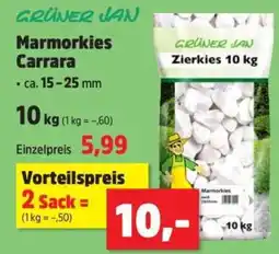 Thomas Philipps GRÜNER JAN Marmorkies Carrara Angebot