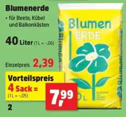 Thomas Philipps Blumenerde Angebot