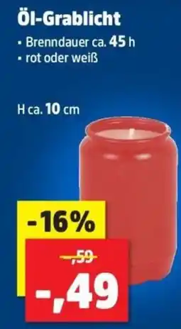 Thomas Philipps Öl-Grablicht Angebot