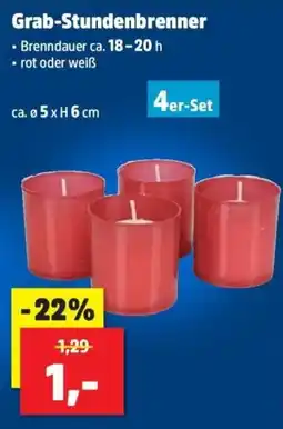 Thomas Philipps Grab-Stundenbrenner 4er-Set Angebot