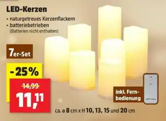 Thomas Philipps LED-Kerzen 7er-Set Angebot