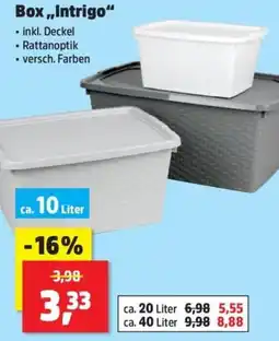 Thomas Philipps Box,,Intrigo" Angebot