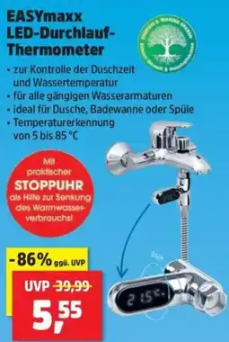 Thomas Philipps EASYmaxx LED-Durchlauf- Thermometer Angebot