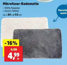 Thomas Philipps Mikrofaser-Badematte Angebot