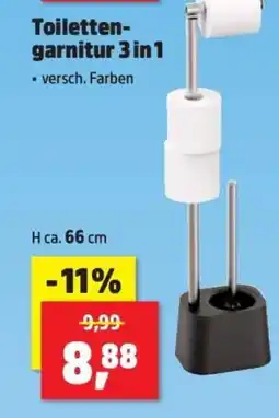 Thomas Philipps Toiletten- garnitur 3 in 1 Angebot