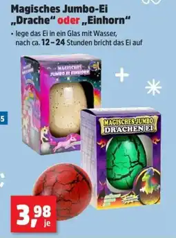 Thomas Philipps Magisches Jumbo-Ei ,,Drache" oder „,Einhorn" Angebot