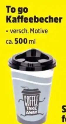 Thomas Philipps To go Kaffeebecher Angebot