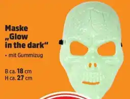 Thomas Philipps Maske ,,Glow in the dark" Angebot