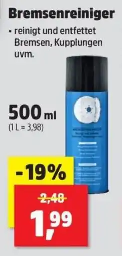 Thomas Philipps Bremsenreiniger Angebot