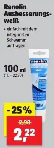 Thomas Philipps Renolin Ausbesserungs- weiß Angebot