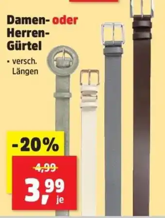 Thomas Philipps Damen- oder Herren- Gürtel Angebot