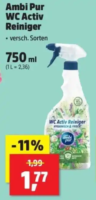Thomas Philipps Ambi Pur WC Activ Reiniger Angebot