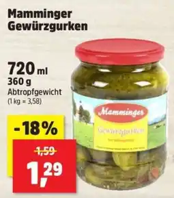 Thomas Philipps Mamminger Gewürzgurken Angebot