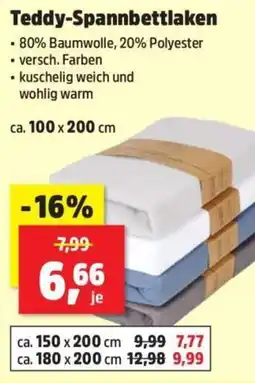 Thomas Philipps Teddy-Spannbettlaken Angebot