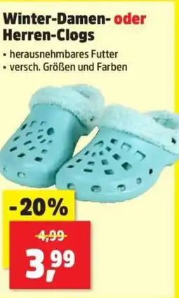 Thomas Philipps Winter-Damen- oder Herren-Clogs Angebot
