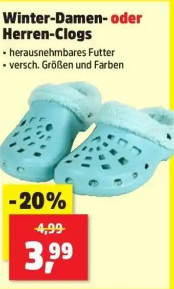 Thomas Philipps Winter-Damen- oder Herren-Clogs Angebot