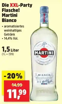 Thomas Philipps Die XXL-Party Flasche! Martini Bianco Angebot