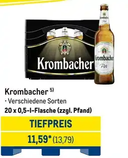 METRO Krombacher Angebot