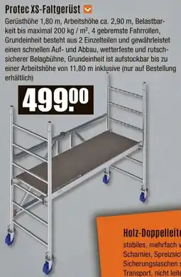 V Baumarkt Protec XS-Faltgerüst Angebot