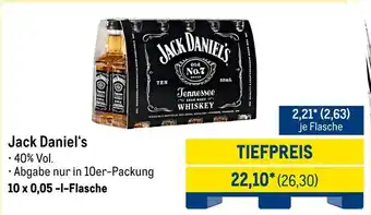 METRO Jack Daniel's Angebot