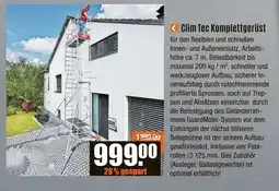 V Baumarkt Clim Tec Komplettgerüst Angebot