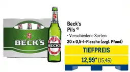 METRO Beck's Pils Angebot