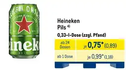 METRO Heineken Pils Angebot