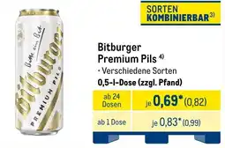 METRO Bitburger Premium Pils Angebot