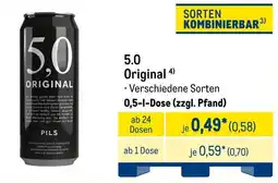 METRO 5.0 Original Angebot