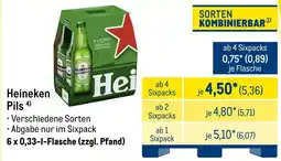 METRO Heineken Pils Angebot