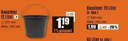V Baumarkt Baueimer 12 Liter Angebot