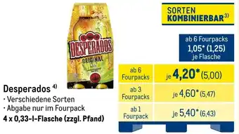 METRO Desperados Angebot