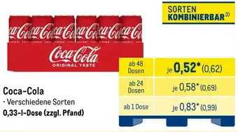 METRO Coca-Cola Angebot