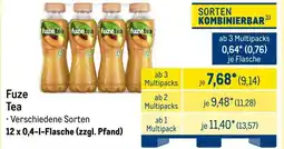 METRO Fuze Tea Angebot