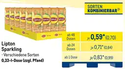 METRO Lipton Sparkling Angebot