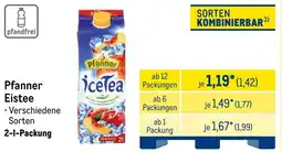 METRO Pfanner Eistee Angebot
