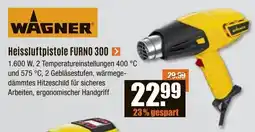 V Baumarkt WAGNER Heissluftpistole FURNO 300 Angebot