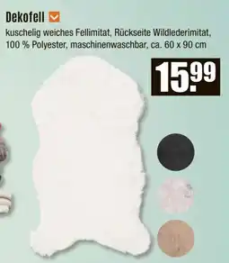 V Baumarkt Dekofell Angebot
