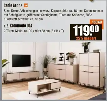 V Baumarkt Serie Arona z. B. Kommode 01A Angebot