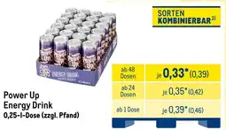 METRO Power Up Energy Drink Angebot