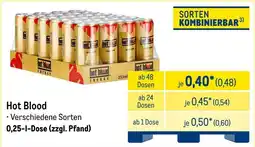 METRO Hot Blood Angebot