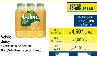 METRO Volvic Juicy Angebot