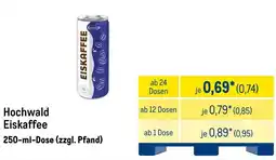 METRO Hochwald Eiskaffee Angebot