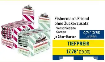 METRO Fisherman's Friend ohne Zuckerzusatz Angebot