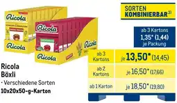 METRO Ricola Böxli Angebot