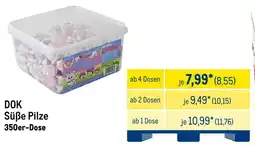 METRO DOK Süße Pilze 350er-Dose Angebot
